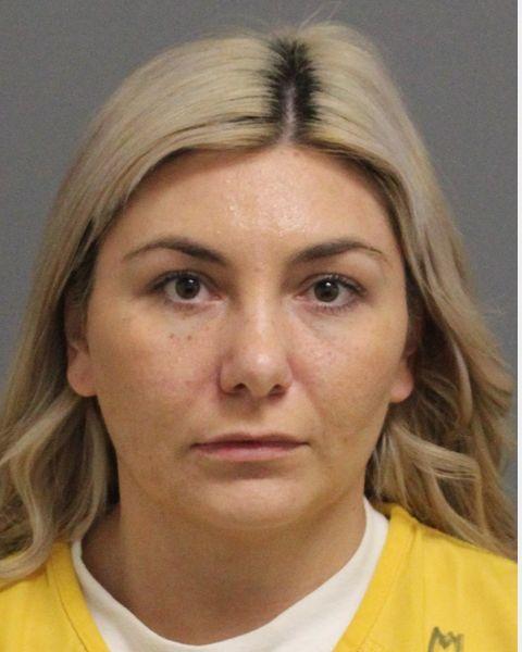 Adult female booking photo of Krystal Schell.